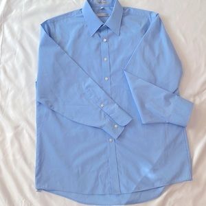 Geoffrey Beene light blue dress shirt